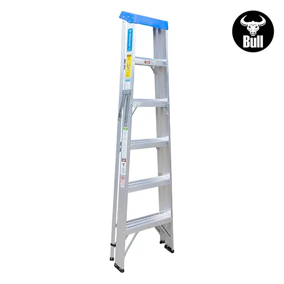 ESCALERA ALUMINIO TIJERA SIMPLE ACCESO 6 PASOS 90KG 1.83m ATS90-6III AMERICAN BULL