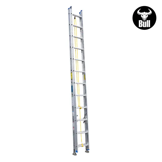 ESCALERA ALUMINIO TELESCOPICA 24 PASOS 102KG 6.56m ATT102-24II AMERICAN BULL