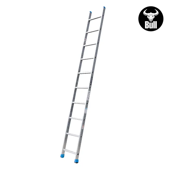 ESCALERA ALUMINIO TIPO ARRIMO 10 PASOS 150KG 3.05m AA150-10IA AMERICAN BULL