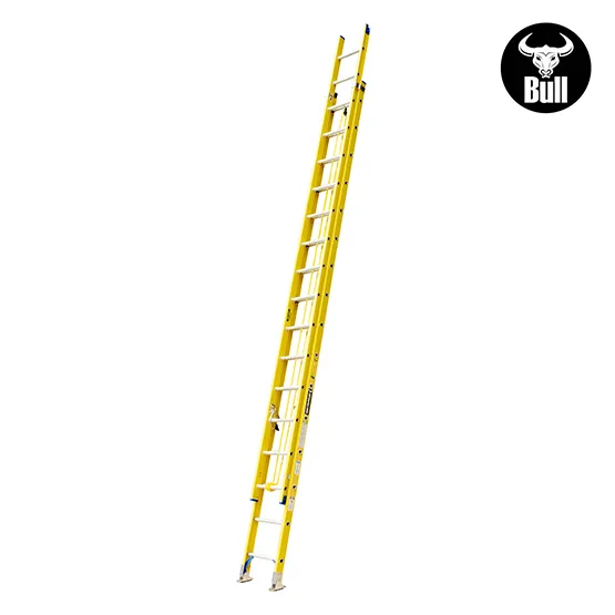 ESCALERA FIBRA TELESCOPICA 32 PASOS 113KG 9.02m FTT113-32I AMERICAN BULL