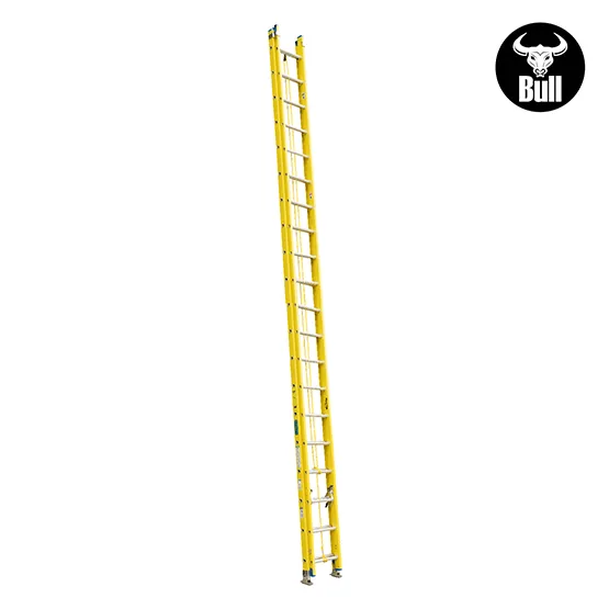 ESCALERA FIBRA TELESCOPICA 40 PASOS 136KG 11.39m FTT136-40IA AMERICAN BULL