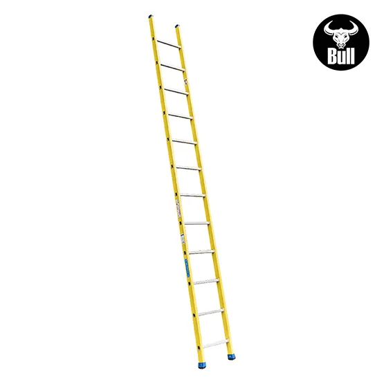 ESCALERA FIBRA TIPO ARRIMO 12 PASOS 150KG 3.66m FA150-12IA AMERICAN BULL