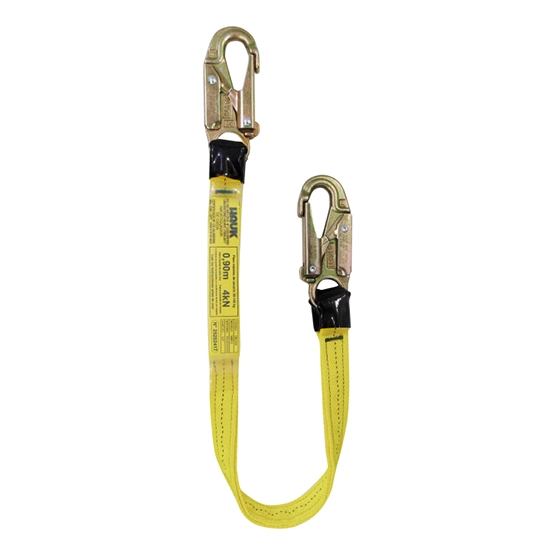 LINEA CONEXION, 0.9m, AMORTIGUADOR, 2 GANCHOS 3/4