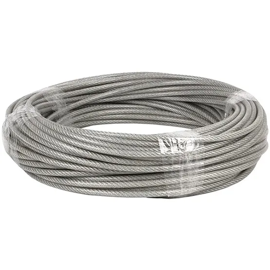 CABLE DE ACERO GALVANIZADO A/C DE 2mm 6x7