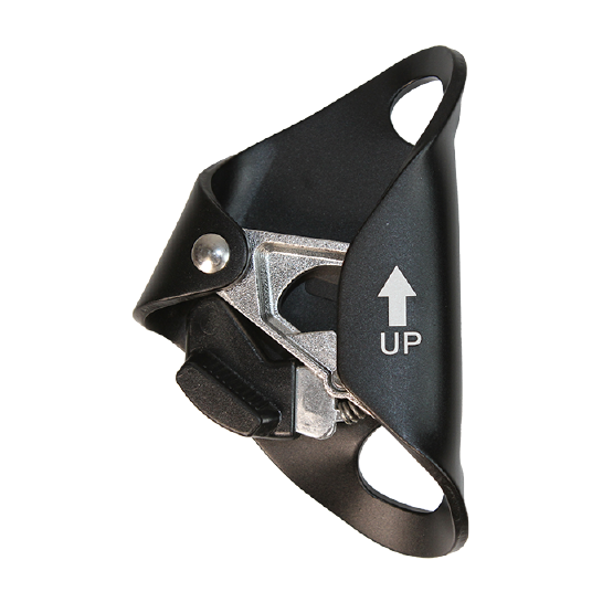 ASCENDEDOR Y BLOQUEADOR VENTRAL ALUMINIO NEGRO CE-EN 567-EN 12841/B ABOVE CHEST BLACK - 4152113 ARMBURY