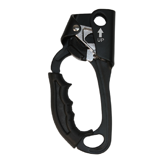 ASCENDEDOR Y BLOQUEADOR DE PUÑO IZQUIERDO ALUMINIO NEGRO CE-EN 567-EN 12841/B LIFT HAND LEFT BLACK - 4152223 ARMBURY