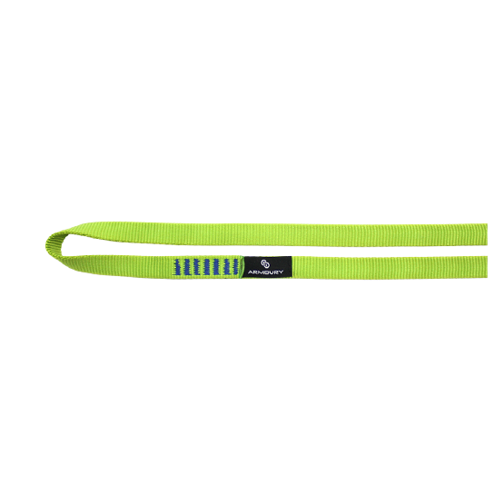 CINTA DE ANCLAJE CIRCULAR POLIÉSTER 16MM X 180CM VERDE 22 kN CE-EN 566-EN 354-EN 799 OPEN SLING - 4161282 ARMBURY