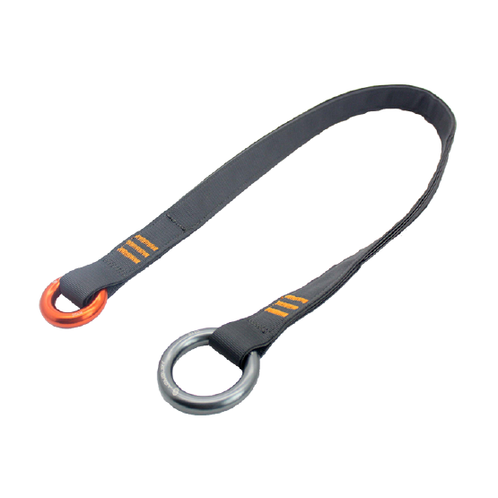 CONECTOR DE ANCLAJE CON ANILLOS DE ALUMINIO MIX POLIÉSTER 120CM ARBORISMO 25 kN CE-EN 795B CAPA ANCHOR WEBBING - 5161621 ARMBURY