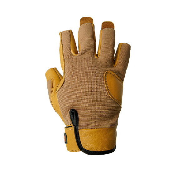 GUANTES FLEXIBLES DE CUERO CORTOS TALLA XL CE-EN 388-EN 420 PUNCHY HALF FINGER - 4183114 ARMBURY