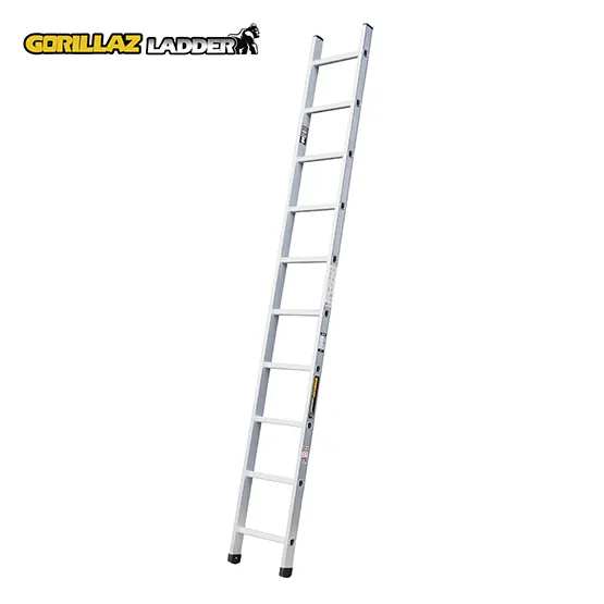 ALUMINIO ESCALERA DE APOYO 2.85m GAA10-IA GORILLAZ 150KG