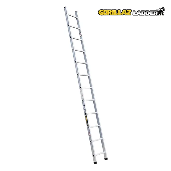 ALUMINIO ESCALERA DE APOYO 3.41m GAA12-IA GORILLAZ 150KG