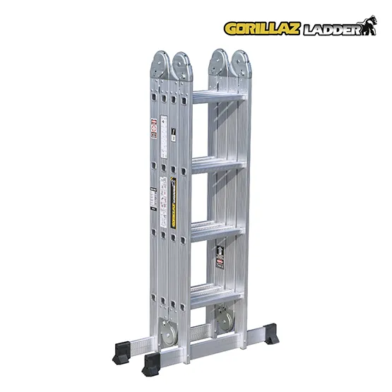 ALUMINIO ESCALERA MULTIPROPOSITO GAM16-IA+ PASOS GORILLAZ 150KG