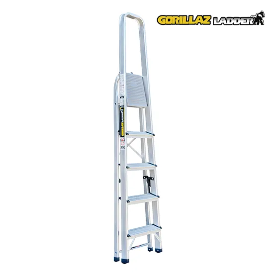 ALUMINIO ESCALERA BANQUETA 1.06m GAB5-IA GORILLAZ 150KG