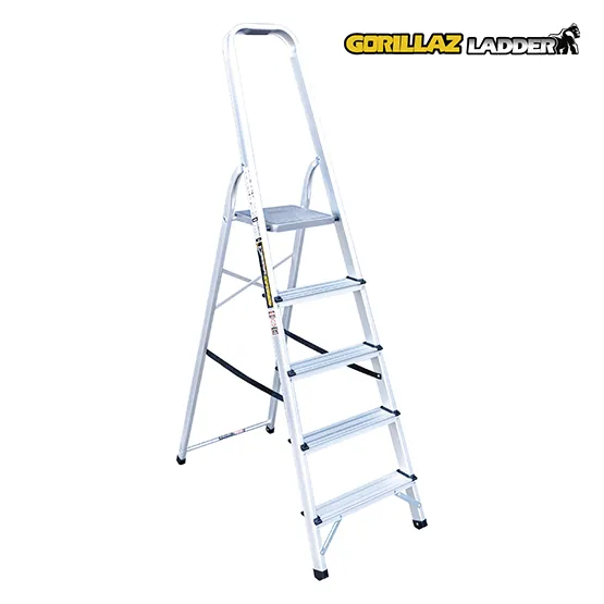 ALUMINIO ESCALERA BANQUETA 1.06m GAB5-IA GORILLAZ 150KG