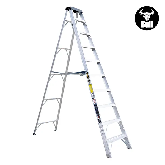 ALUMINIO ESCALERA TIJERA SIMPLE 3.05m GATS10-IA GORILLAZ 136KG