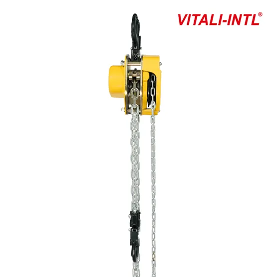 TECLE MANUAL 3.2T YAL0320 3mtsCARGA 10x30mm(1) G80 - 3mtsMANDO 5x25x17mm(2) VITALINTL