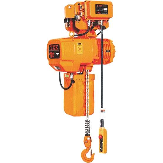 POLIPASTO CADENA C/TROLLEY 1T SSDHL01-01+DPC01 7.9m/min 1.5+0.4Kw TXK